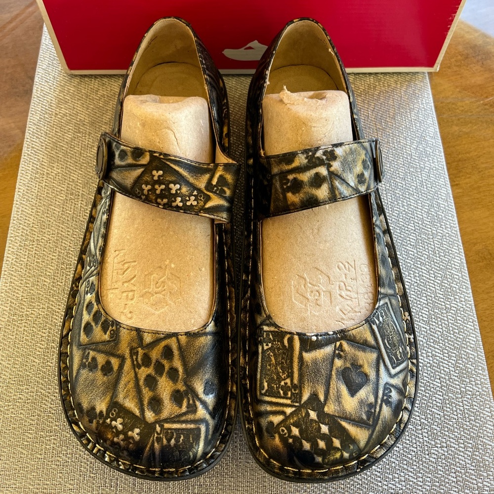 Alegria Paloma Poker Face Mary Jane Shoes 41 - New in Box